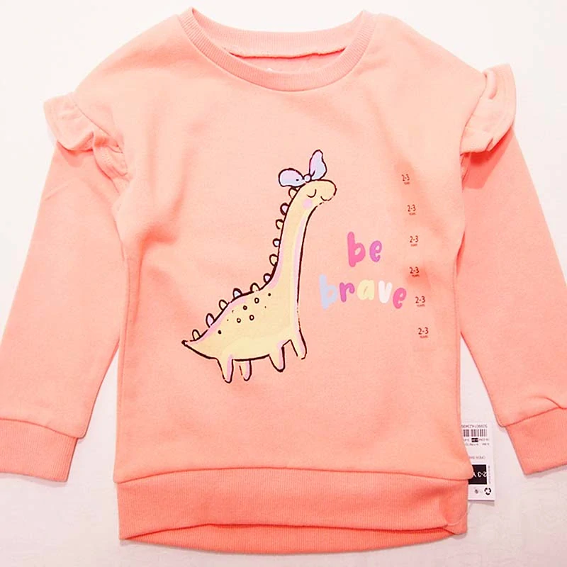 Dívčí mikina s dinosaurem