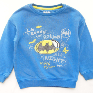 Modrá mikina Batman M&S - vel. 104