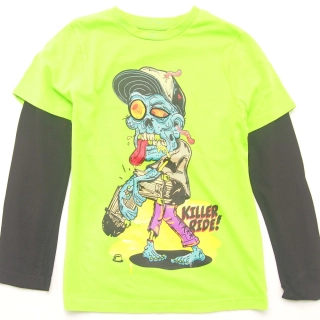 Výrazné zelené tričko F&F - vel. 128