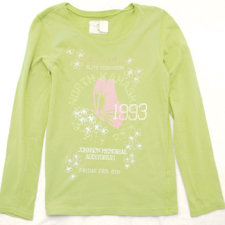Výrazné zelené tričko H&M - vel - 128