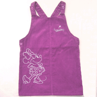 Laclová sukýnka s Minnie - vel. 98/104