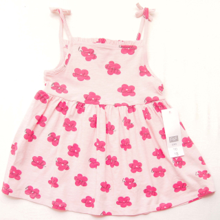 Letní top s kytičkami F&F - vel. 116