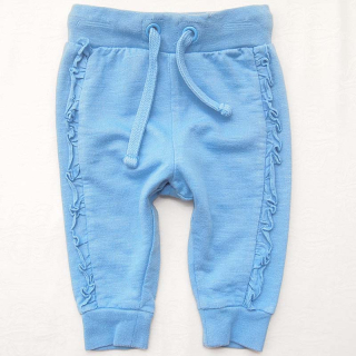 Modré dívčí tepláčky Mothercare - vel. 68