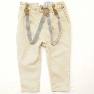 Kalhoty s kšandami H&M - vel. 86