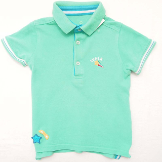 Tričko s límečkem Mothercare - vel. 92