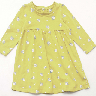 Šaty s dlouhým rukávem, Mothercare - vel. 80
