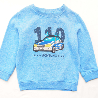 Mikina s autem Topolino - vel. 104