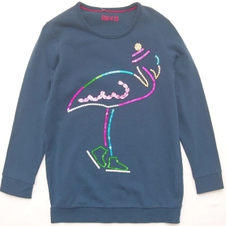 Modrá delší mikča M&S - vel. 140