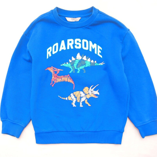 Mikina s dinosaury M&S - vel. 116