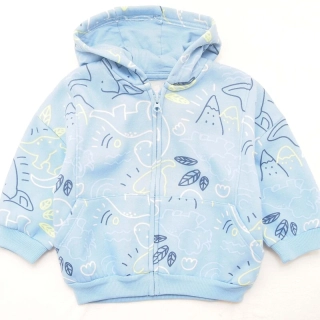 Modrí oversize mikina Dunnes Stores - vel. 98