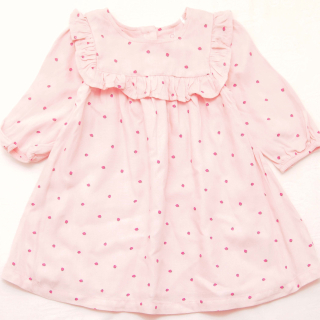 Šaty s jahůdkami Mothercare - vel. 68