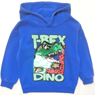 Modrá mikča T-Rex H&M - vel. 104