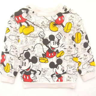 Mikča s potiskem myšáků H&M - vel. 104